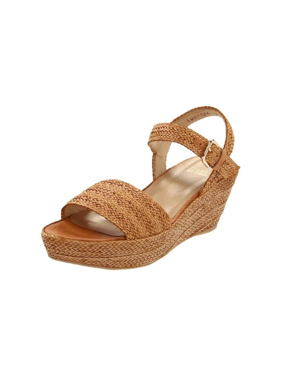 Stuart Weitzman Barbados Raffia Wedges  - Size 7M